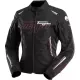 Blouson Femme Furygan Agata Noir Blanc Rose