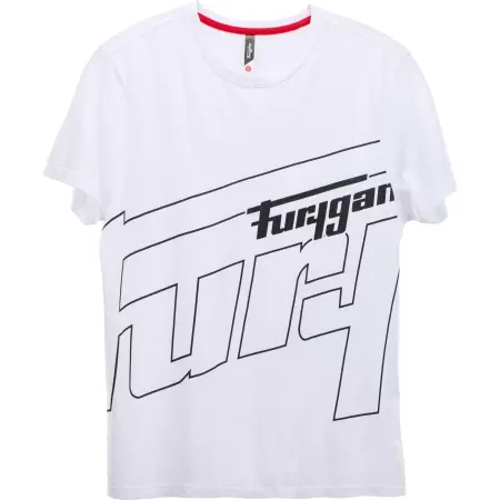 T-Shirt Furygan Rage Blanc Noir