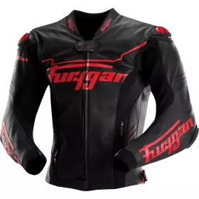 Blouson Furygan Sirius Noir Rouge