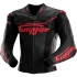Blouson Furygan Sirius Noir Rouge