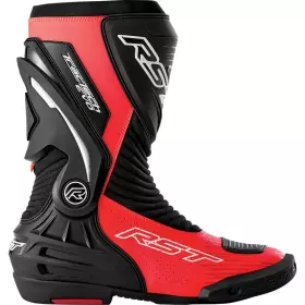 Bottes RST Tractech Evo D3O Noir Rouge Fluo