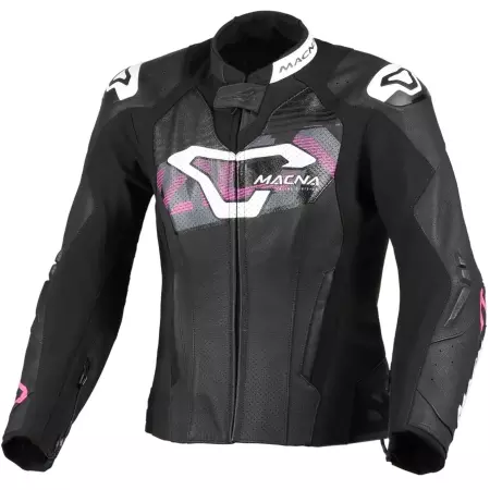 Blouson Femme Macna Blitz Noir Rose - Blousons et Vestes Moto Femme MACNA