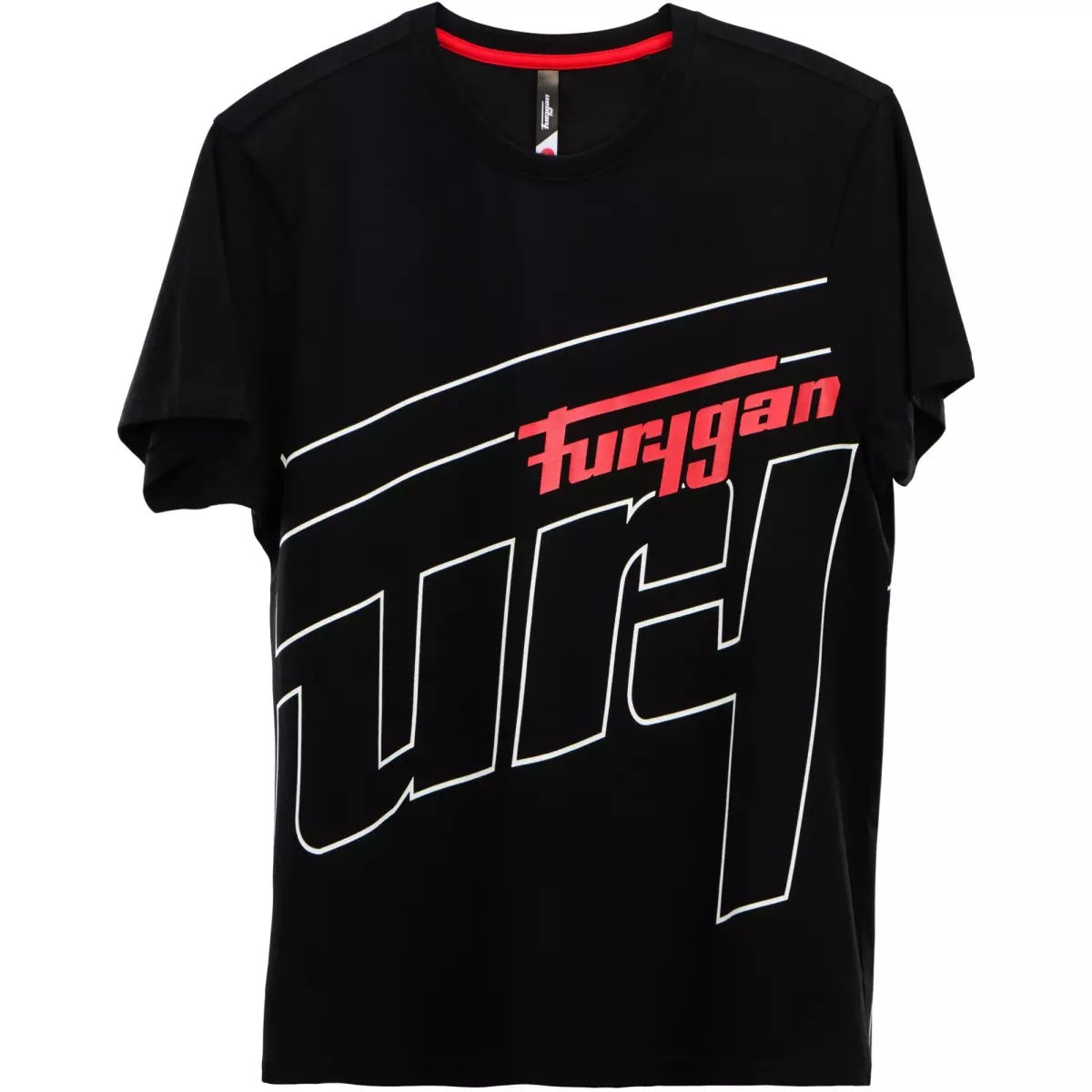 T-Shirt Furygan Rage Noir Blanc Rouge