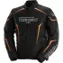 Blouson Furygan Yori Noir Blanc Orange