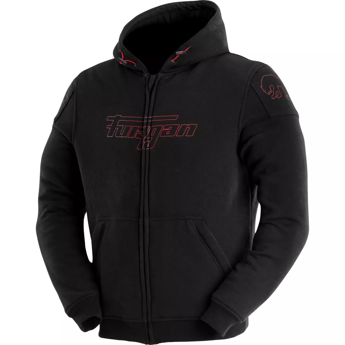 Blouson Furygan Livio X Kevlar® Noir Rouge