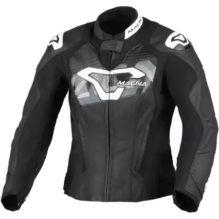 Blouson Macna Blitz Noir Blanc - Blouson Moto MACNA