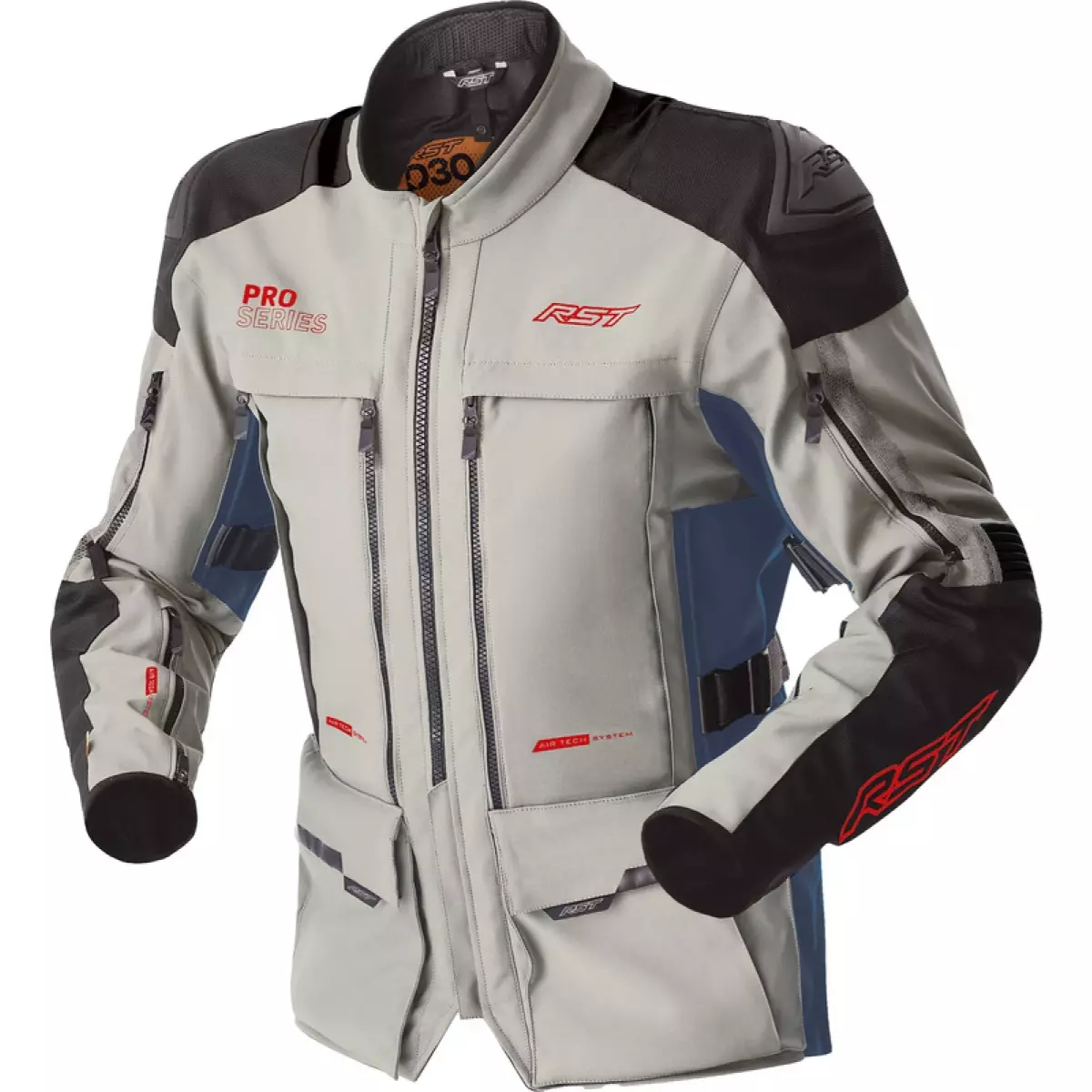 Blouson RST Pro Series Adventure D3O Argent Bleu