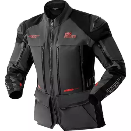 Blouson RST Pro Series Adventure D3O Gris Noir - Blouson Moto RST