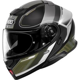 Casque Shoei Neotec 3 Sharpen TC-11 Noir Vert Gris