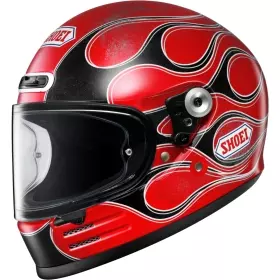 Casque Shoei Glamster 06 Blast TC-1 Rouge Noir