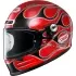 Casque Shoei Glamster 06 Blast TC-1 Rouge Noir