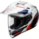 Casque Shoei Hornet ADV 06 Invigorate TC-10 Blanc Bleu Noir
