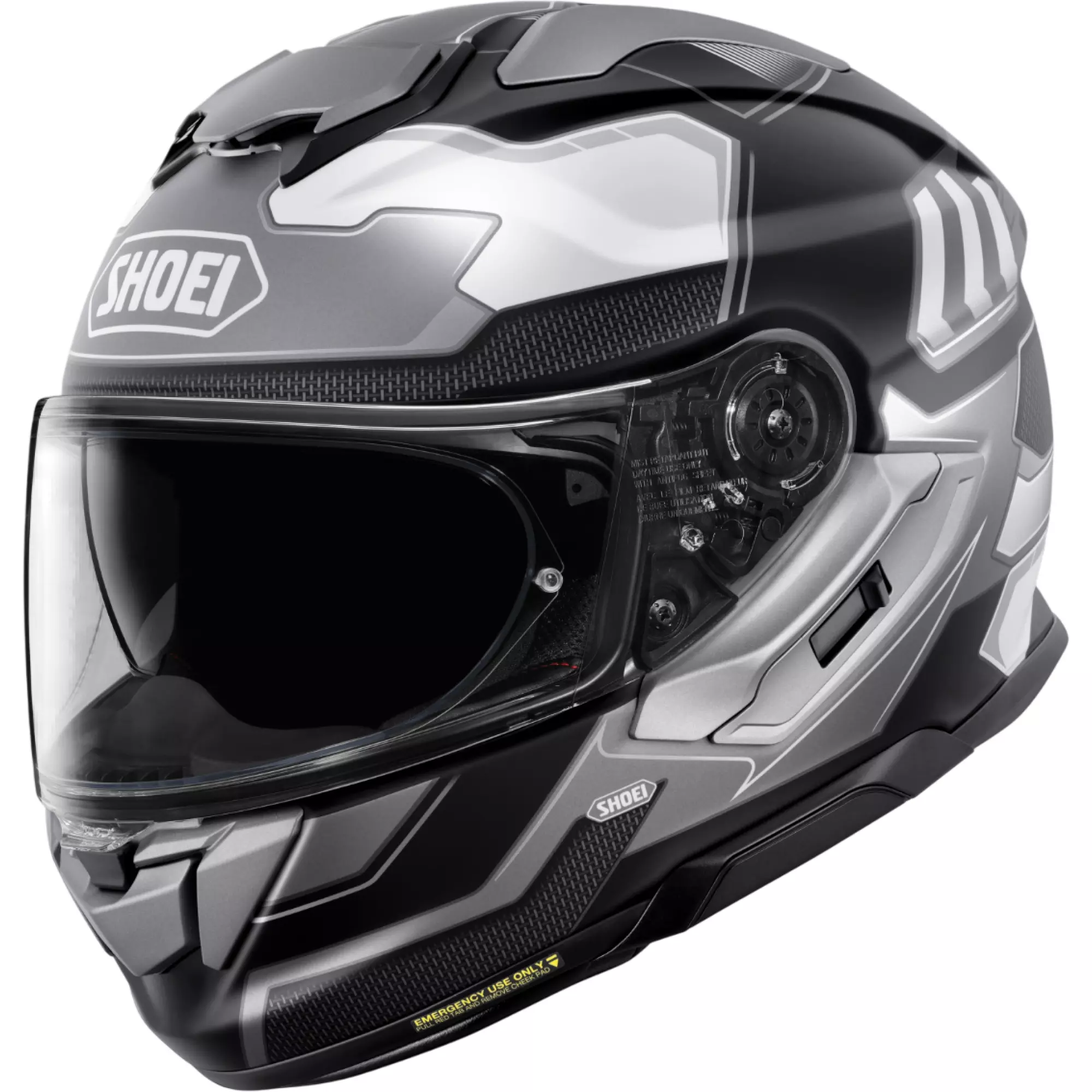 セキュリティ・セーフティ SHOEI GT-Air3 Casque Shoei GT-Air 3 Agility TC-5 Gris Noir - Casque Intégral