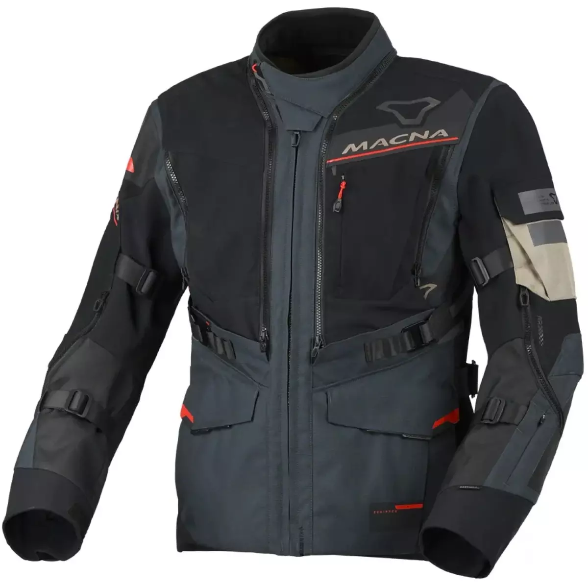 Blouson Macna Flexodus Noir Bleu