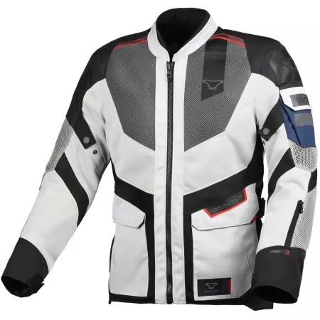 Blouson Macna Travelair Gris Noir - Blouson Moto MACNA