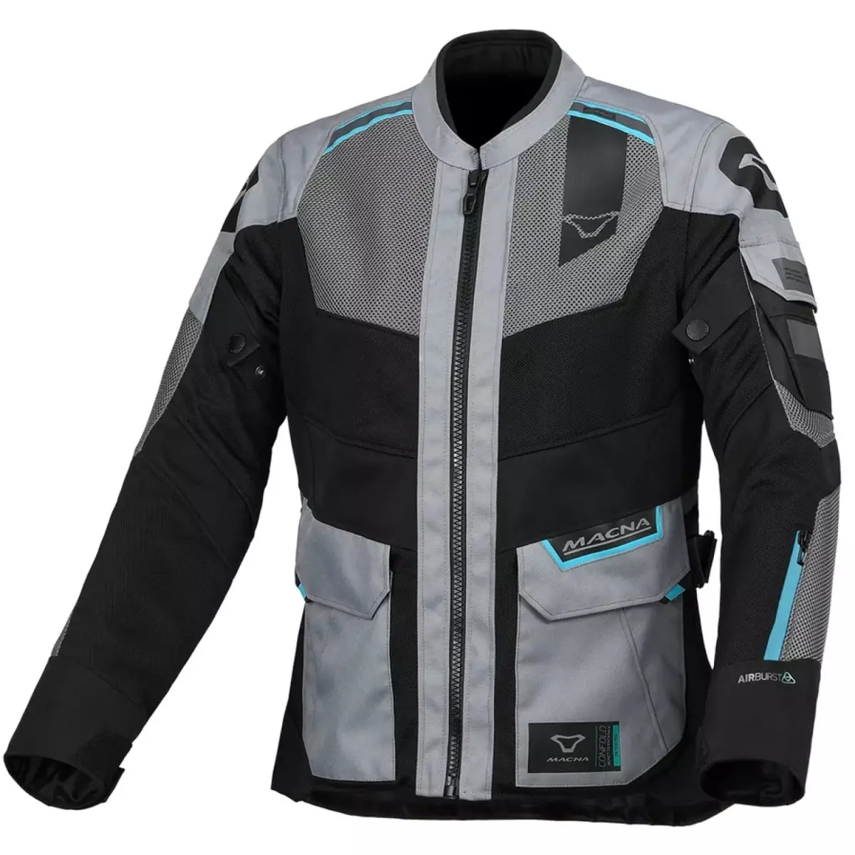 Blouson Femme Macna Travelair Gris Bleu