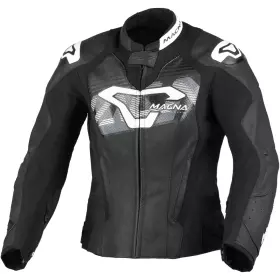 Blouson Femme Macna Blitz Noir Blanc