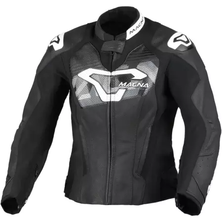 Blouson Femme Macna Blitz Noir Blanc - Blousons et Vestes Moto Femme MACNA