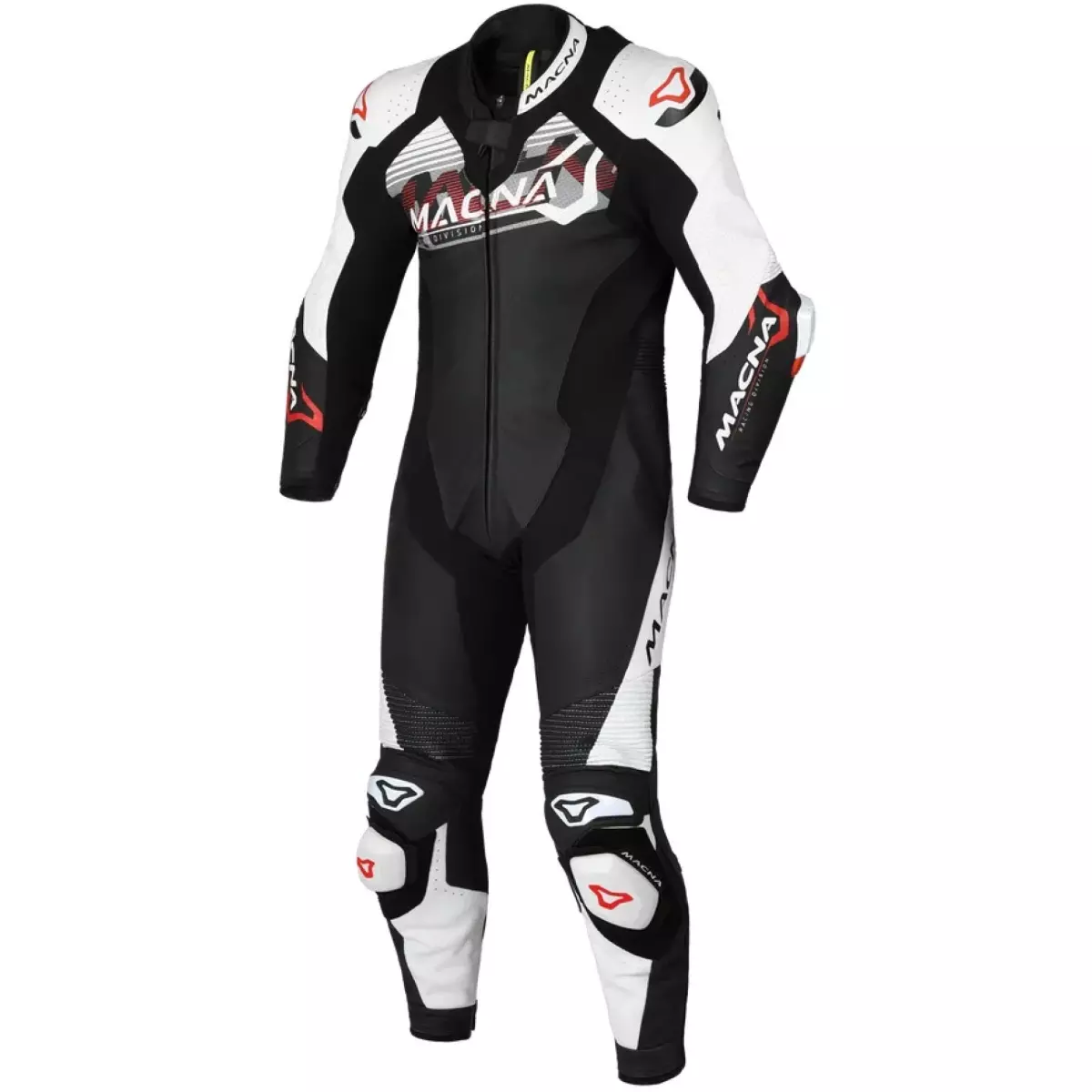 Combinaison 1 Pièce Macna Blitz Noir Rouge