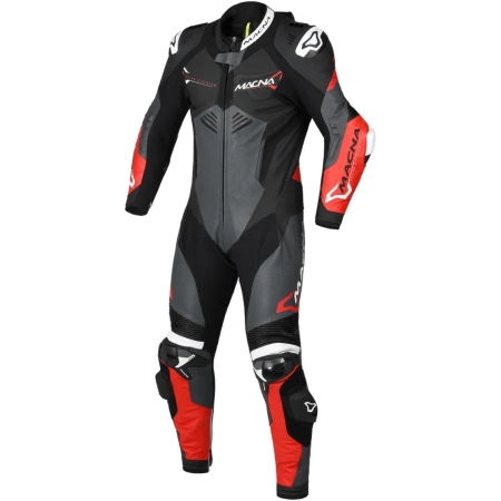 Combinaison 1 Pièce Macna Chromiq Noir Rouge
