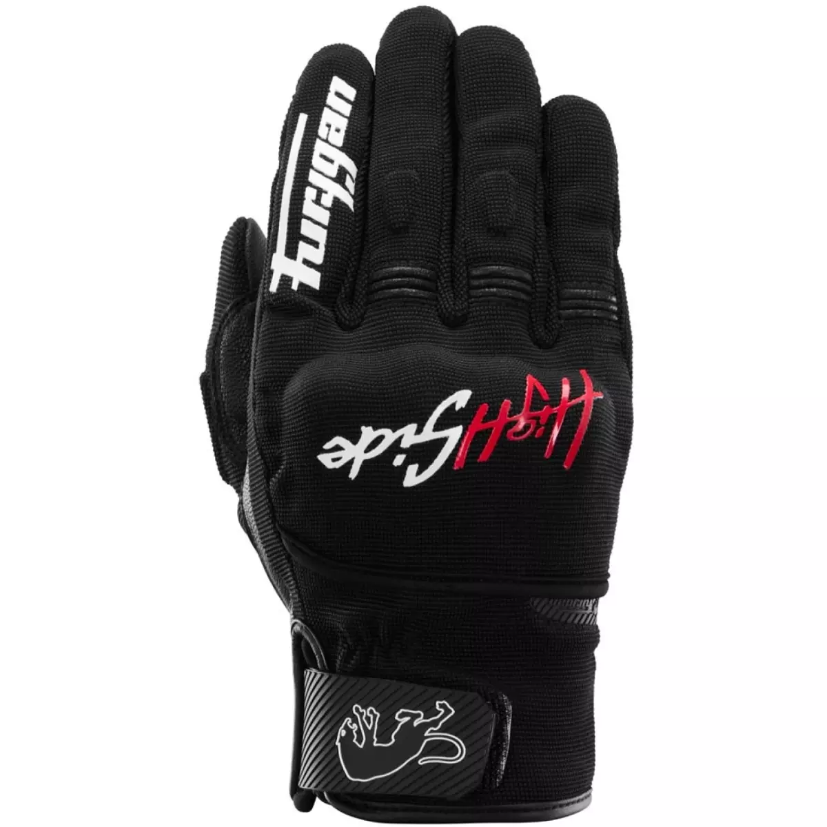 Gants Furygan Jet D3O Evo High Side Noir