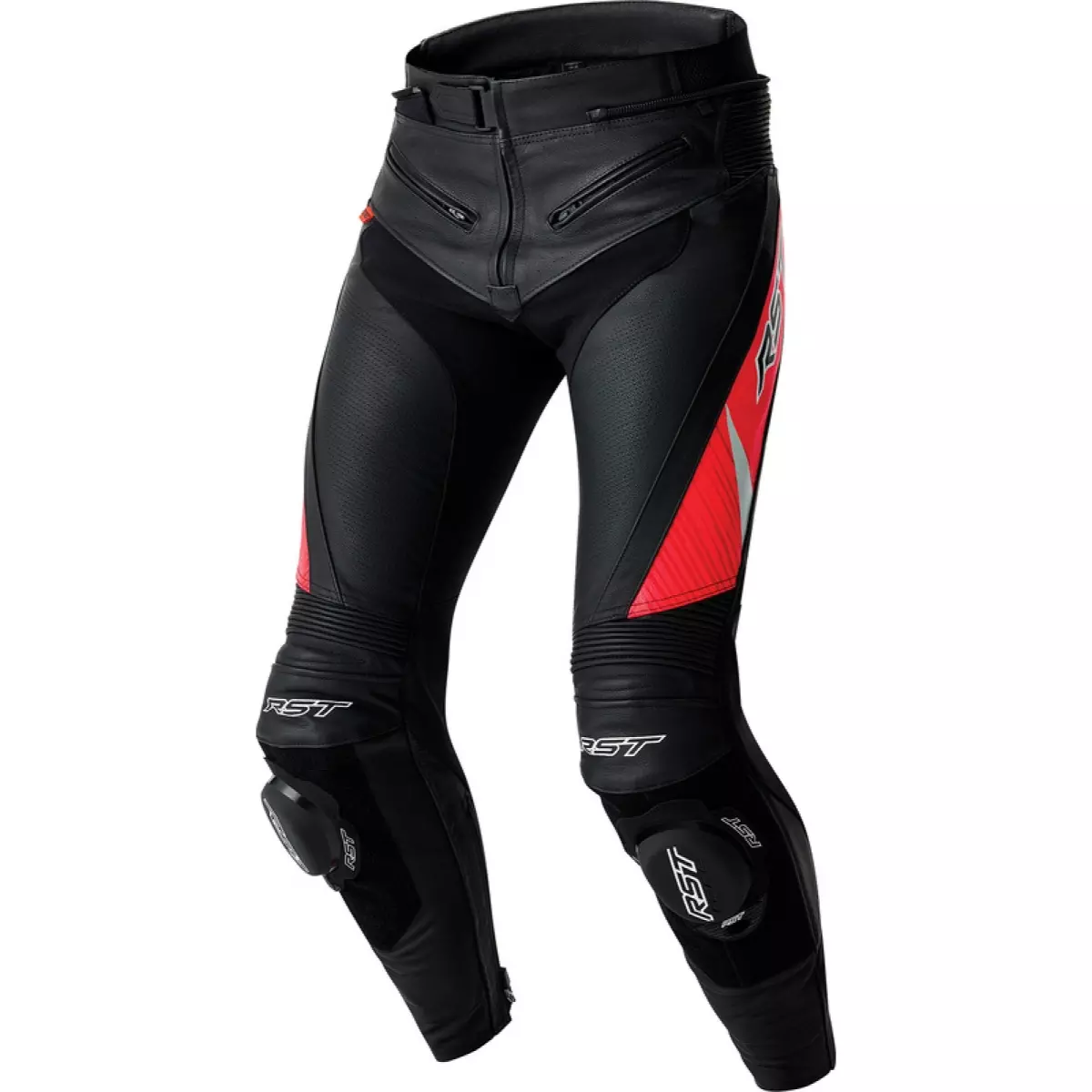 Pantalon RST Tractech Evo D3O Noir Rouge Fluo