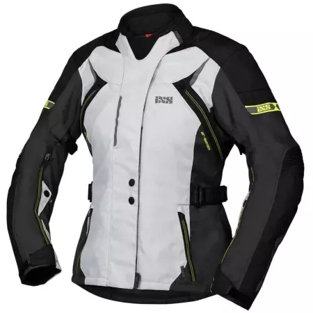 Veste Femme IXS Tour Liz-ST Gris Noir Jaune