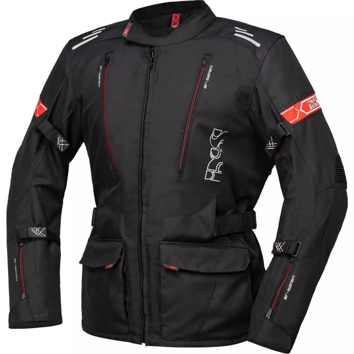 Veste IXS Tour Lorin-ST Noir Rouge