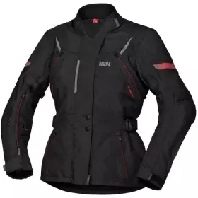 Veste Femme IXS Tour Liz-ST Noir Rouge