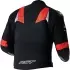 Blouson RST Tractech Evo D3O Noir Rouge Fluo