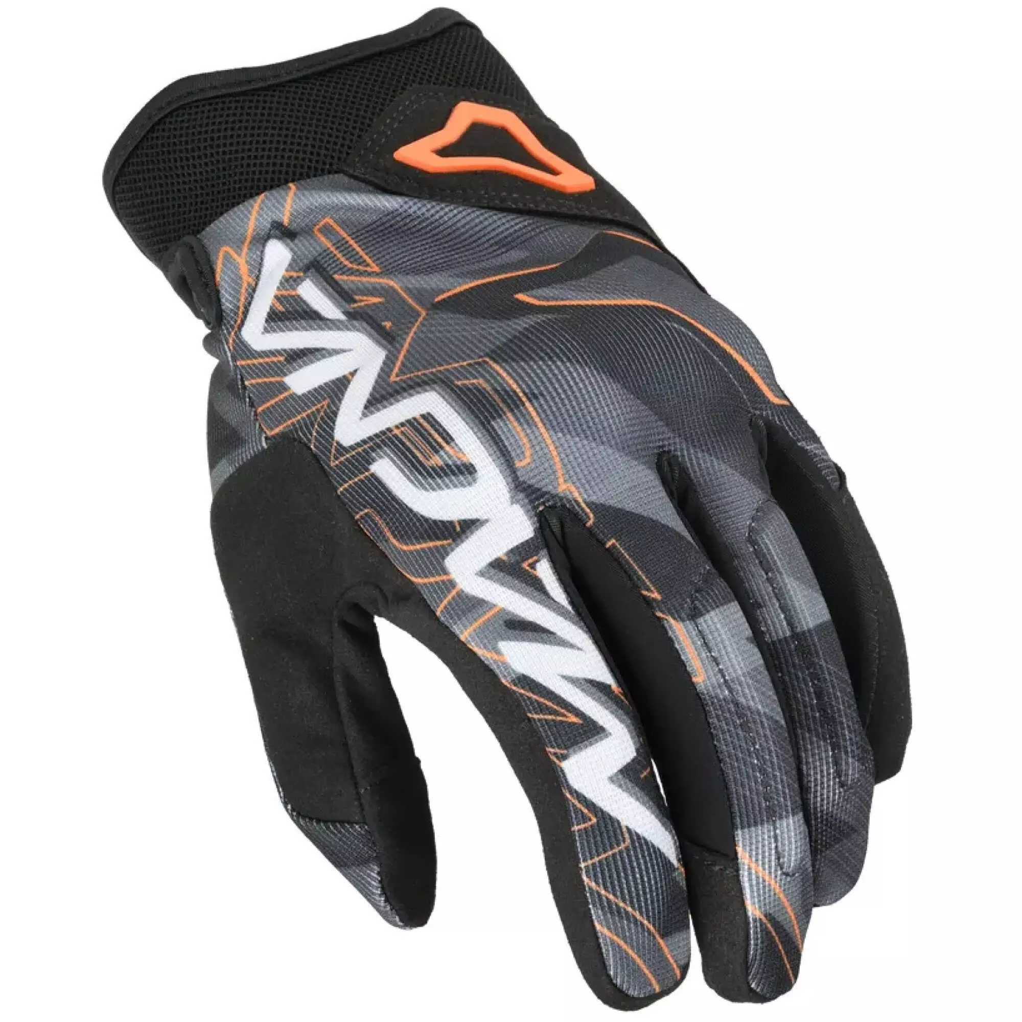 Gants Macna Decode Noir Orange - Gants Moto Roadster