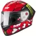 Casque MT Helmets Kre+ S Piqueras B5 Rouge Noir