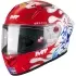 Casque MT Helmets Kre+ S Yamanaka 2025 A5 Rouge Blanc Bleu