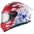 Casque MT Helmets Kre+ S Yamanaka 2025 A5 Rouge Blanc Bleu