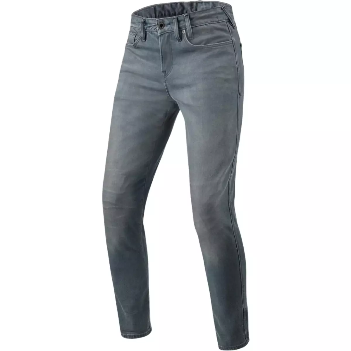Jean REV'IT Carlin Sk L34 Gris Moyen Délavé