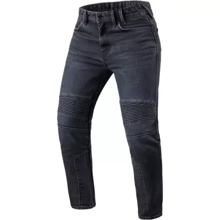 Jean REV'IT 2 TF L32 Bleu Foncé Noir Délavé