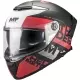 Casque MT Helmets Thunder 4 SV Waves B5 Noir Rouge