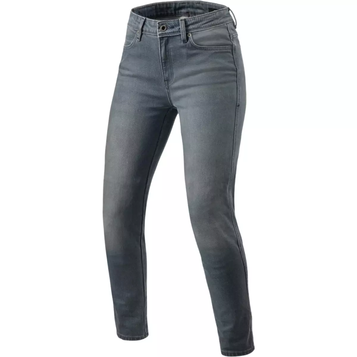 Jean Femme REV'IT Marley Sk L32 Gris Moyen Délavé