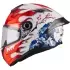 Casque MT Helmets Targo S Yamanaka 2025 A5 Rouge Blanc Bleu