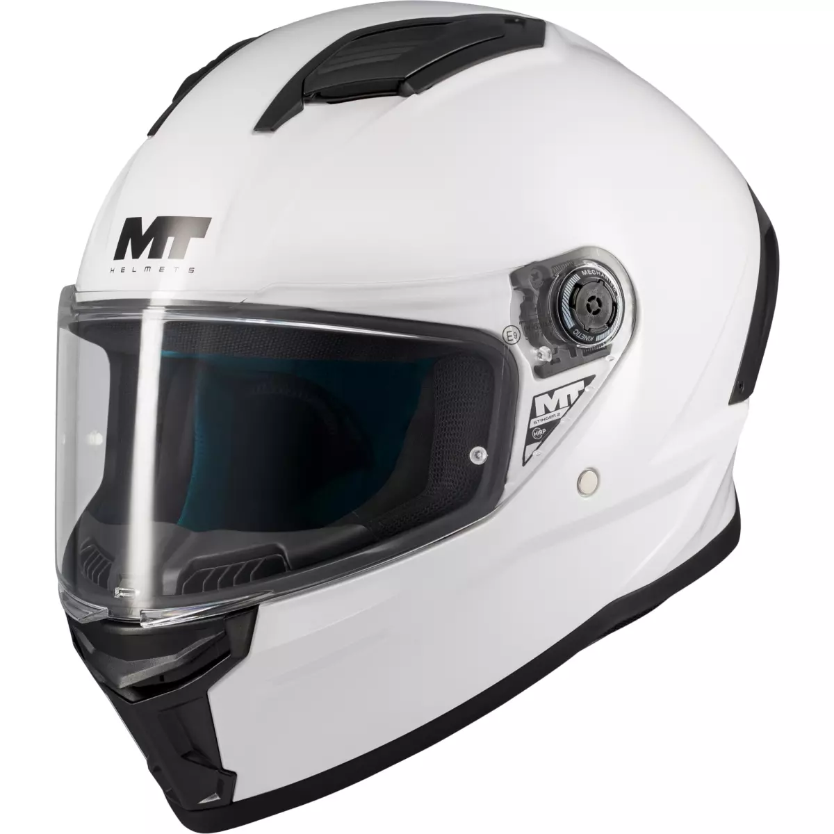 Casque MT Helmets Stinger 2 Pure A0 Blanc