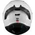 Casque MT Helmets Stinger 2 Pure A0 Blanc