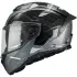 Casque MT Helmets Atom 2 SV Highlands C2 Gris Noir