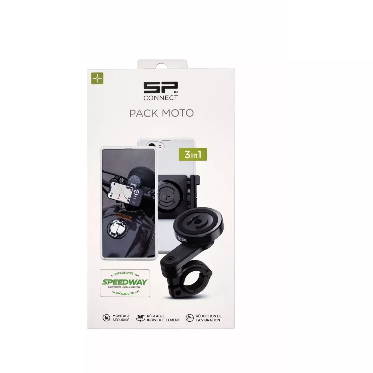 Pack Moto Smartphone SP Connect Universel