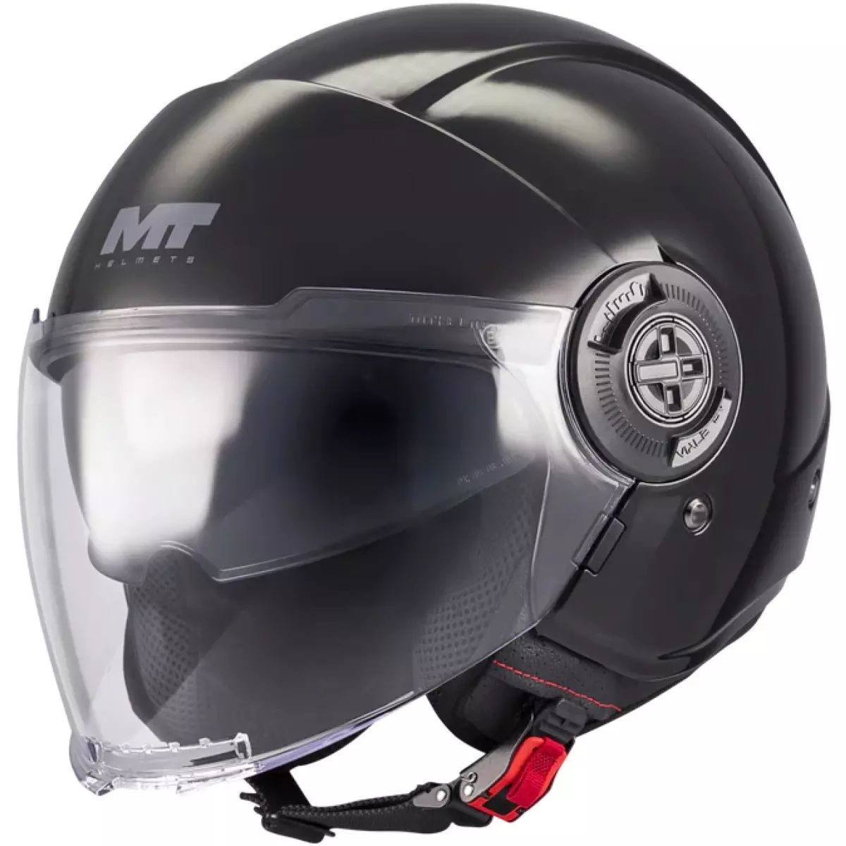 Casque MT Helmets Viale SV S Pure A1 Noir