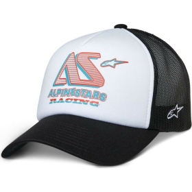 Casquette Alpinestars Ayess Trucker Blanc Noir