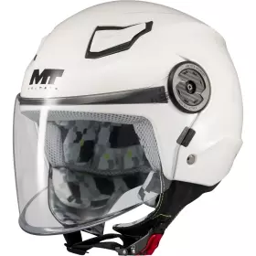 Casque Enfant MT Helmets Lite Pure A0 Blanc
