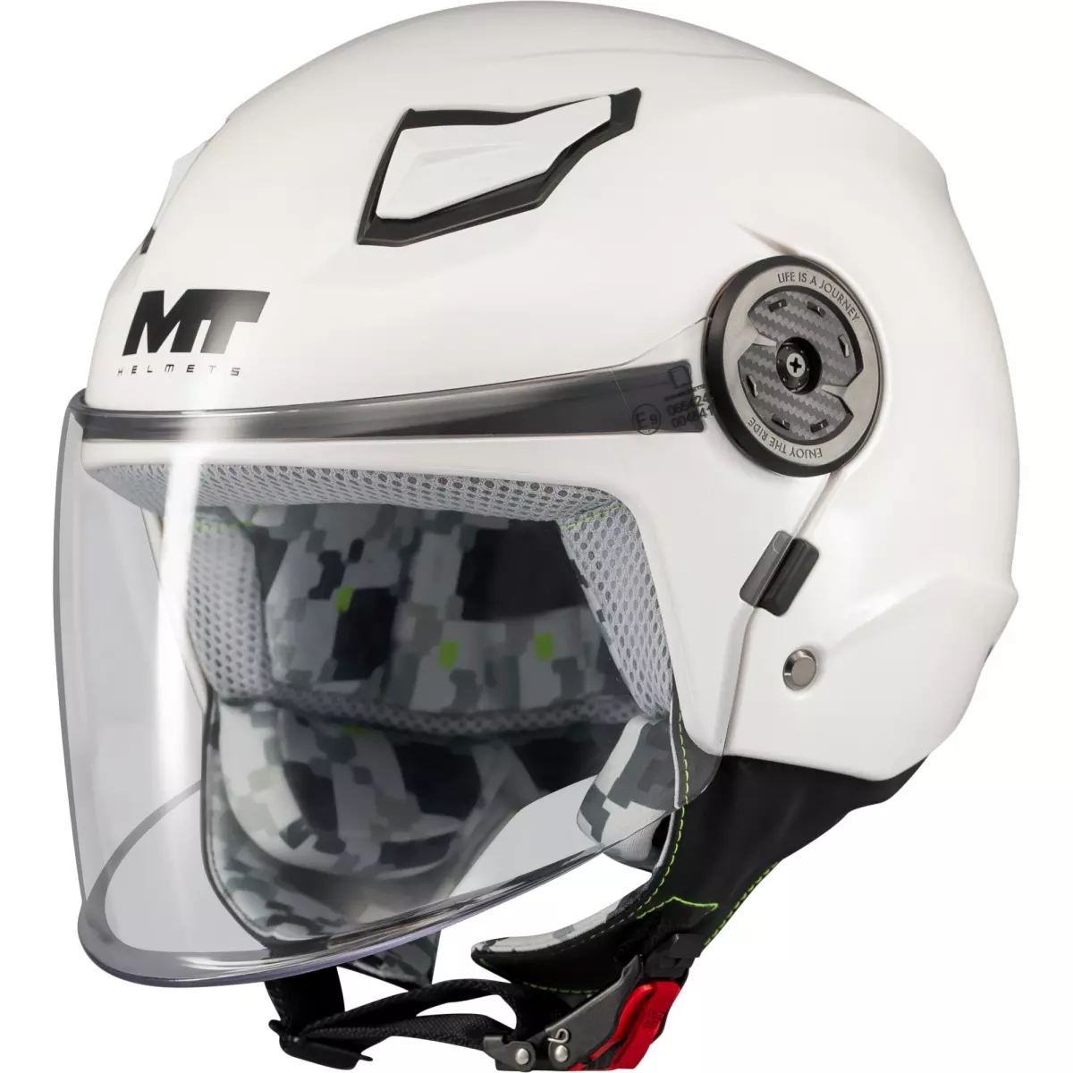 Casque Enfant MT Helmets Lite Pure A0 Blanc