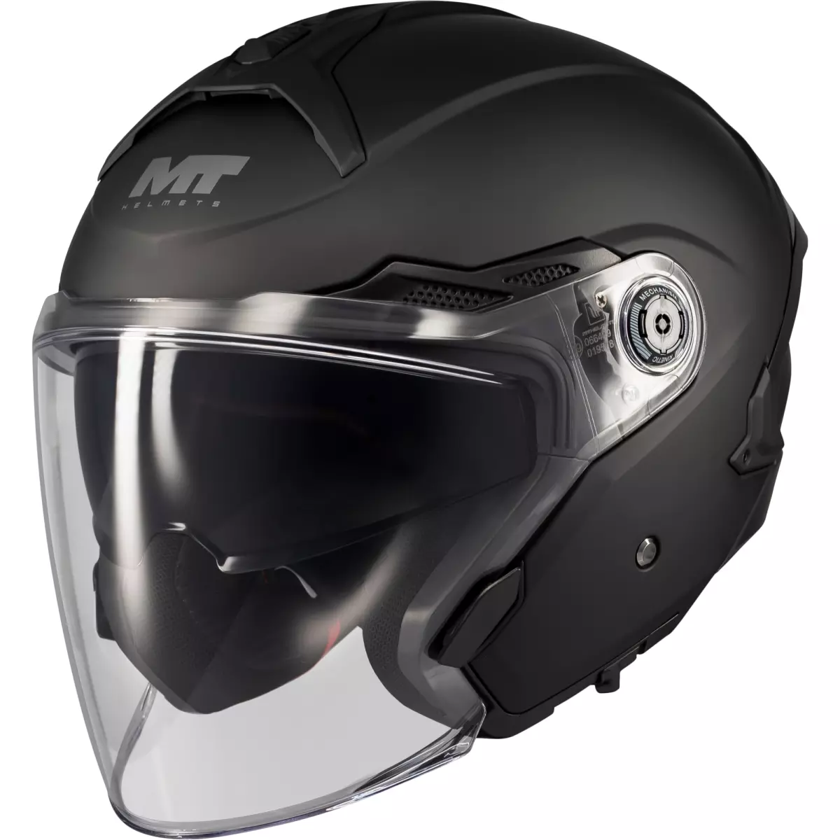 Casque MT Helmets Cosmo SV Pure A1 Noir Mat