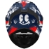 Casque Enfant MT Helmets Stinger 2 Kids Rocket C17 Bleu Blanc Rouge