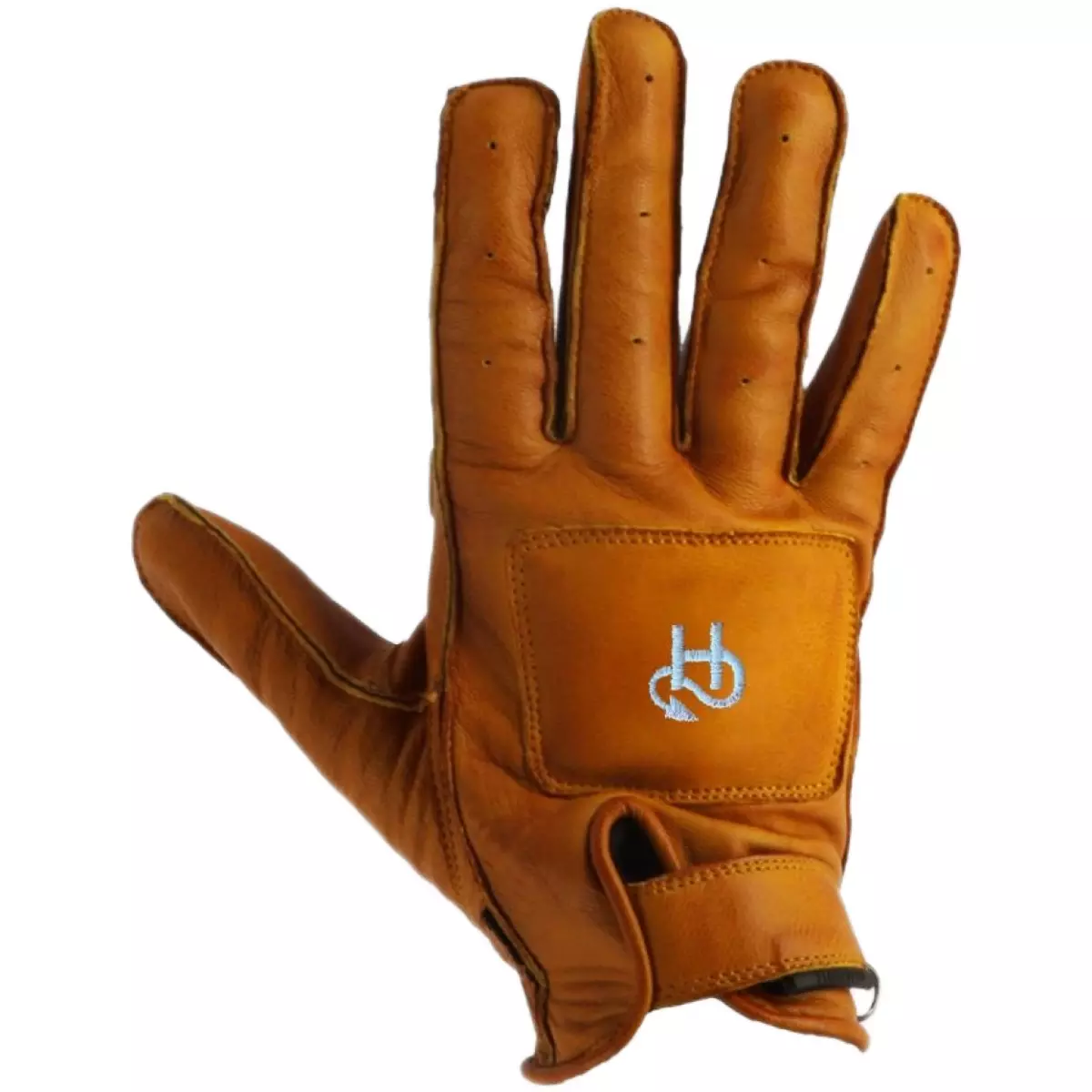 Gants Helstons Logo Gold Diablo
